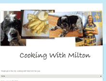 Tablet Screenshot of cookingwithmilton.com